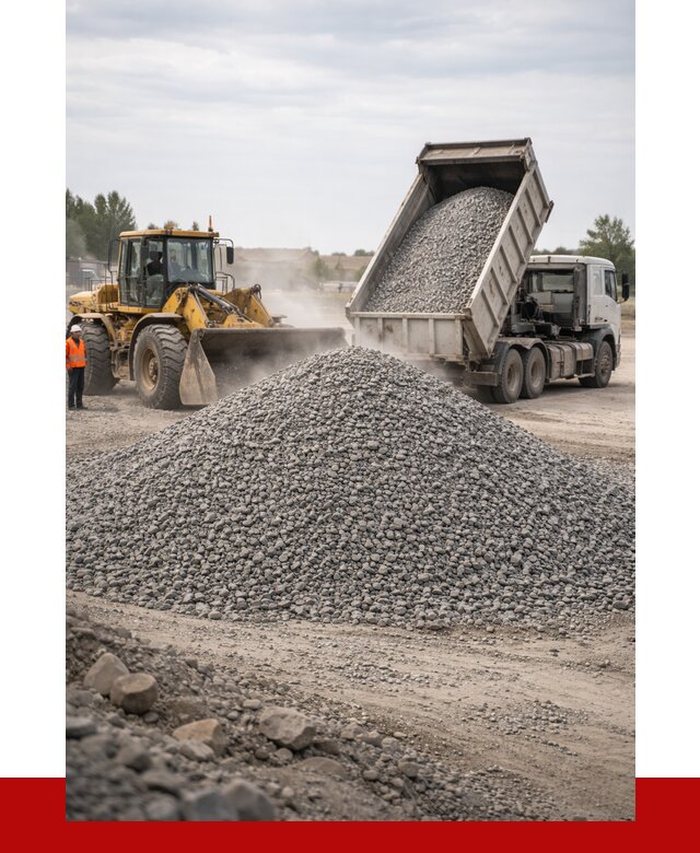 Купить щебень с доставкой в Ростове от 2566 руб. | ПРОНЕРУДРсв