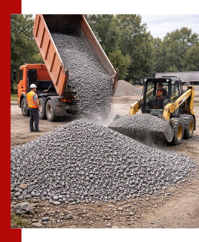 Купить гранитный щебень фракции 5–10 в Ростове с доставкой
