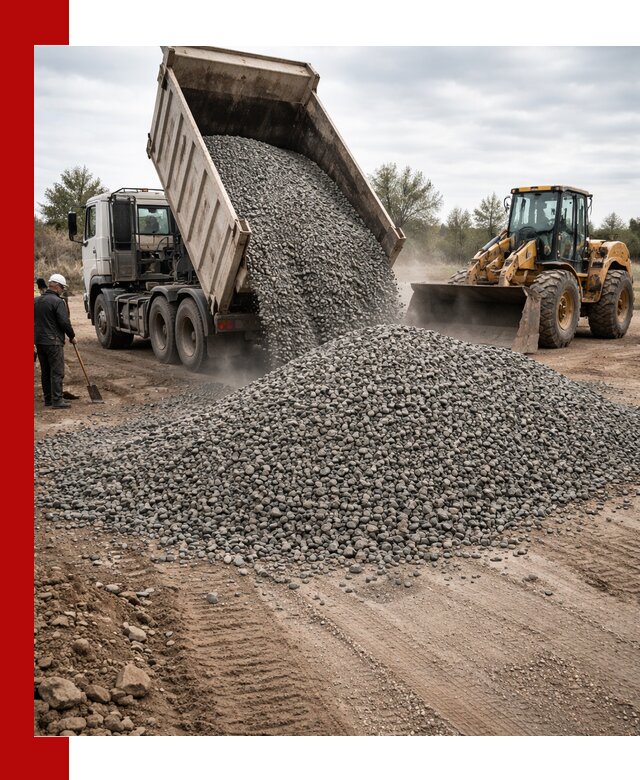 Гранитный щебень фракция 10-20 с доставкой в Ростове