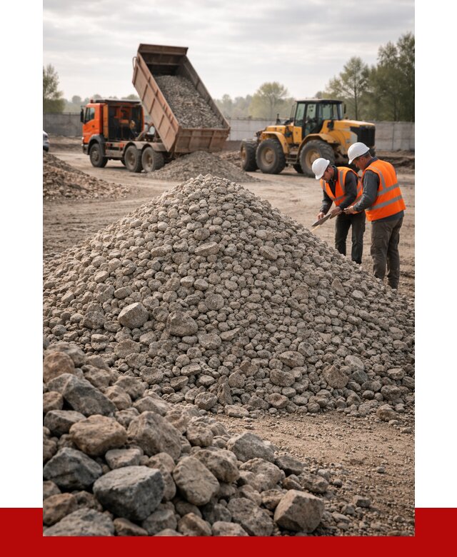 Гранитный щебень фракция 40-70 в Ростове от 2566 руб ПРОНЕРУДРсв