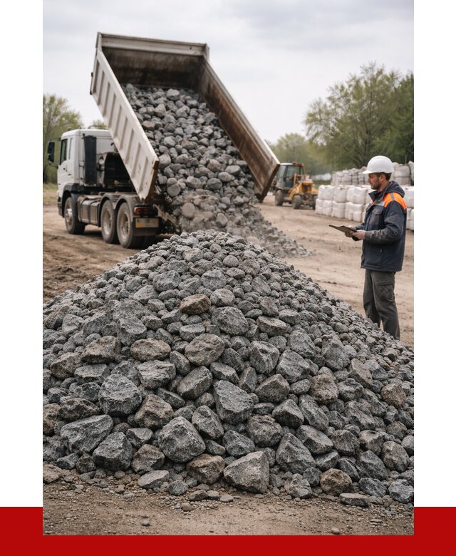 Гранитный щебень фракция 100-200 в Ростове от 4310 р. ПРОНЕРУДРсв