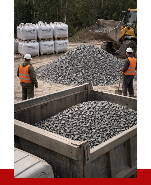 Щебень габбро диабаз 20-40 в Ростове от 3489 руб. | ПРОНЕРУДРсв