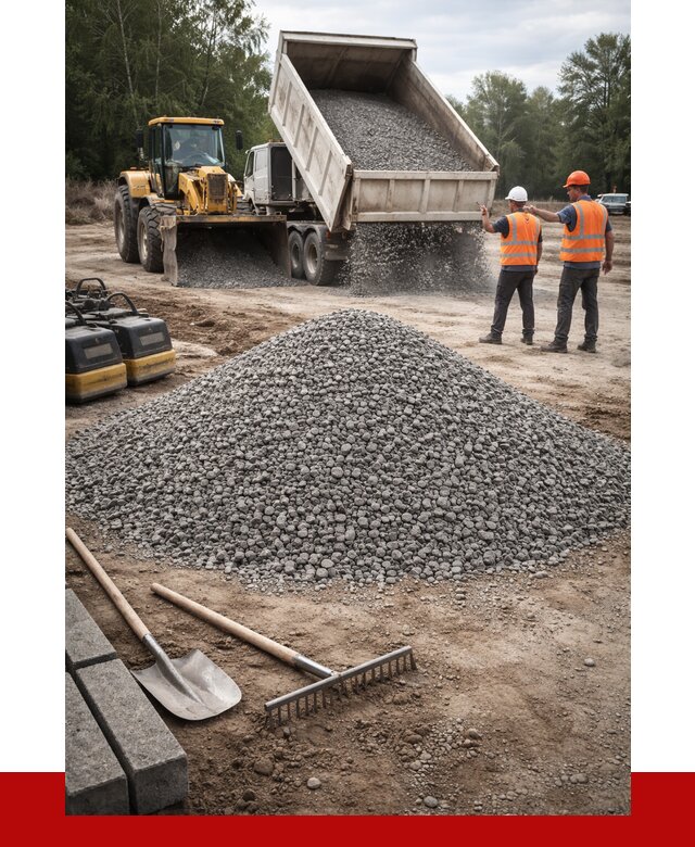 Гравийный щебень купить в Ростове от 2258 р. ПРОНЕРУДРсв