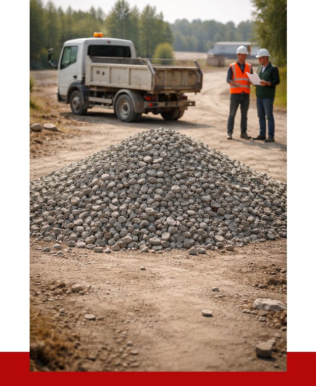 Гравийный щебень фракция 20-40 в Ростове от 1232 р. | ПРОНЕРУДРсв