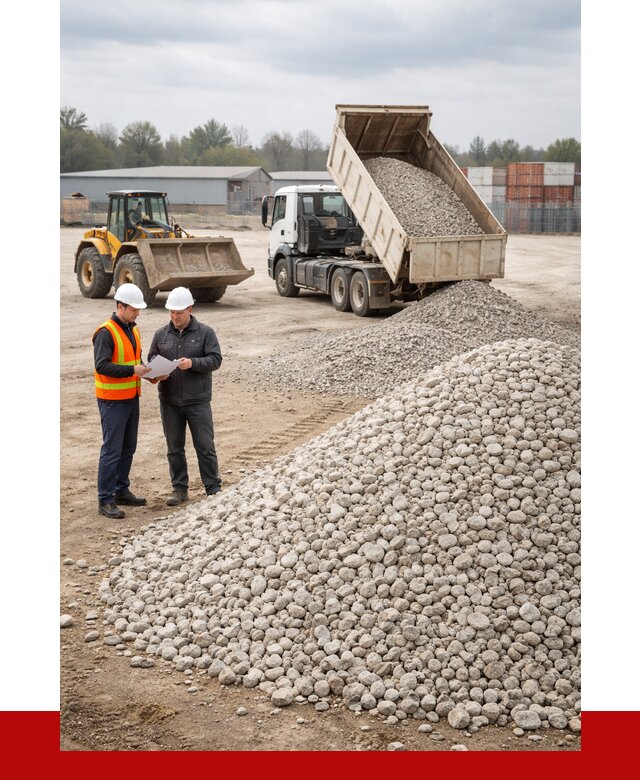 Известняковый щебень в Ростове от 1437 р. доставка | ПРОНЕРУДРсв