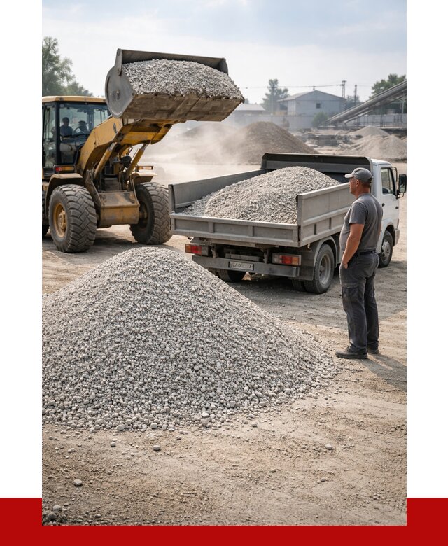 Известняковый щебень фр. 0-5 в Ростове от 4310 р. | ПРОНЕРУДРсв