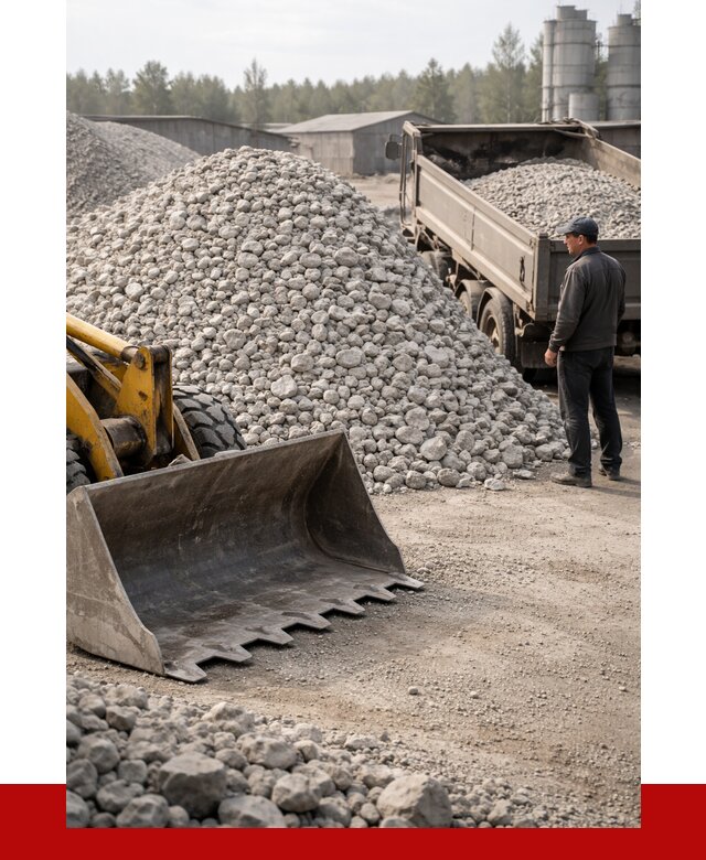 Известняковый щебень фракция 40-70 в Ростове от 4310 р. | ПРОНЕРУДРсв