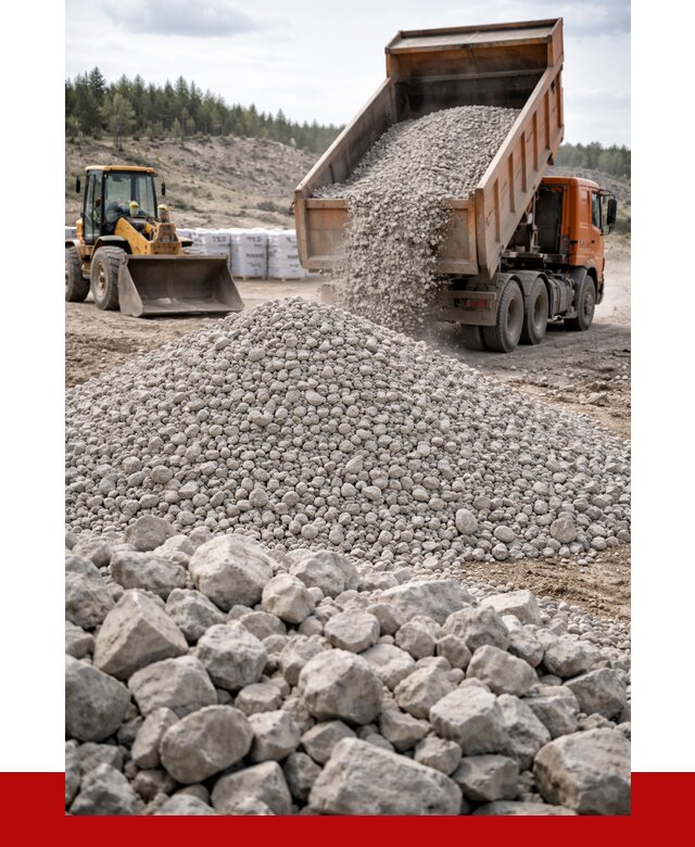 Доломитовый щебень фр. 20-40 в Ростове от 4310 р. | ПРОНЕРУДРсв