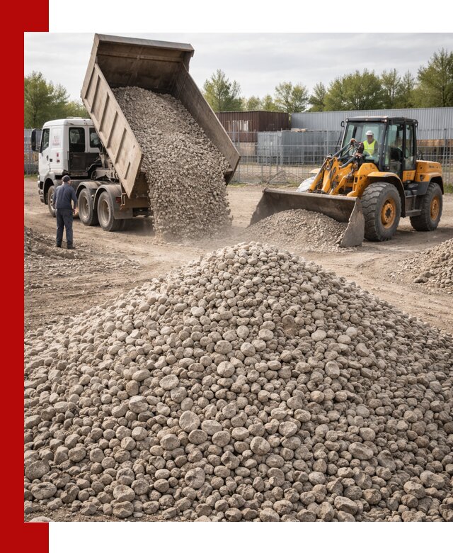 Доломитовый щебень фракции 20–41 с доставкой в Ростове