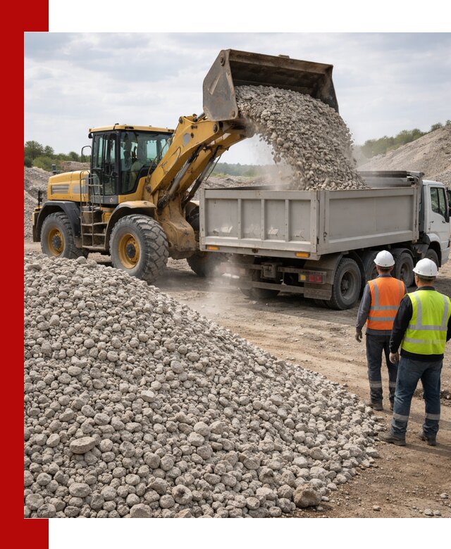 Доломитовый щебень фракция 40–71 доставка и продажа в Ростове