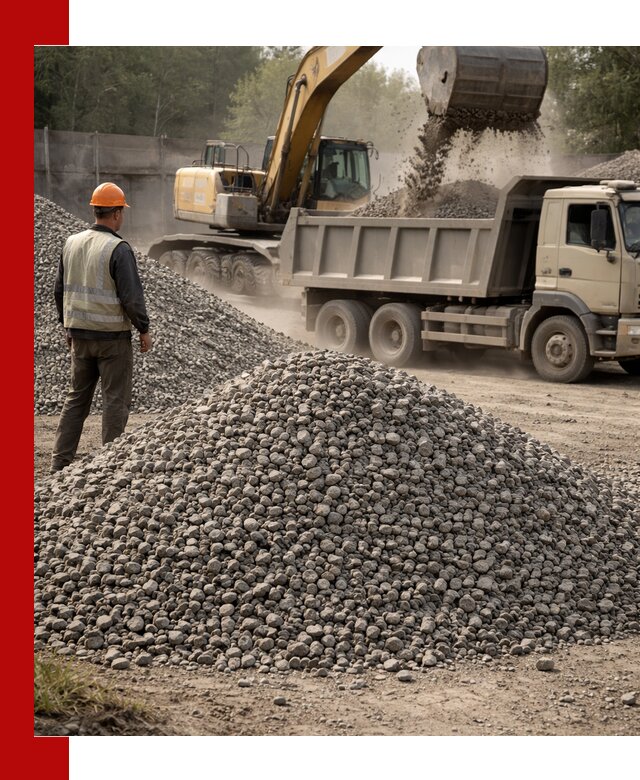 Шлаковый щебень фракция 5-20 с доставкой в Ростове