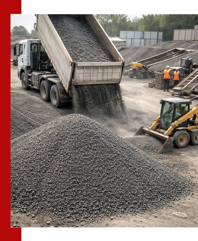 Вторичный щебень фракция 0–5 с доставкой в Ростове