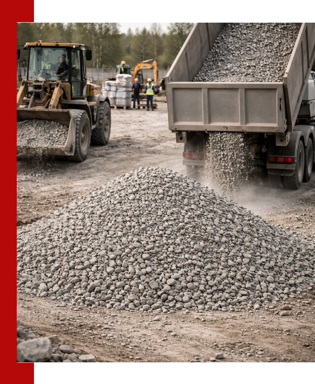 Вторичный щебень фракции 5-20 в Ростове — доставка и продажа крупнотоннажно