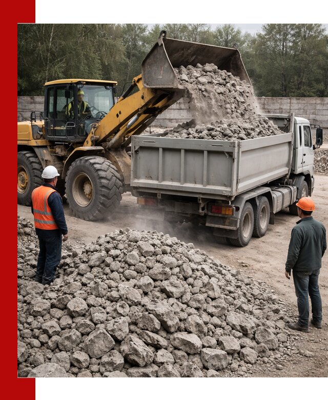 Вторичный щебень фракция 70–150 в Ростове с доставкой