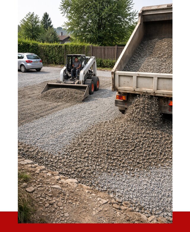 Щебень для парковки в Ростове с доставкой от 1232 р.| ПРОНЕРУДРсв