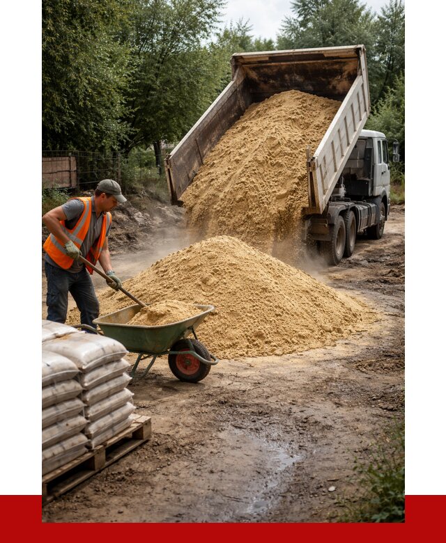 Купить песок с доставкой в Ростове от 1847 р. | ПРОНЕРУДРсв