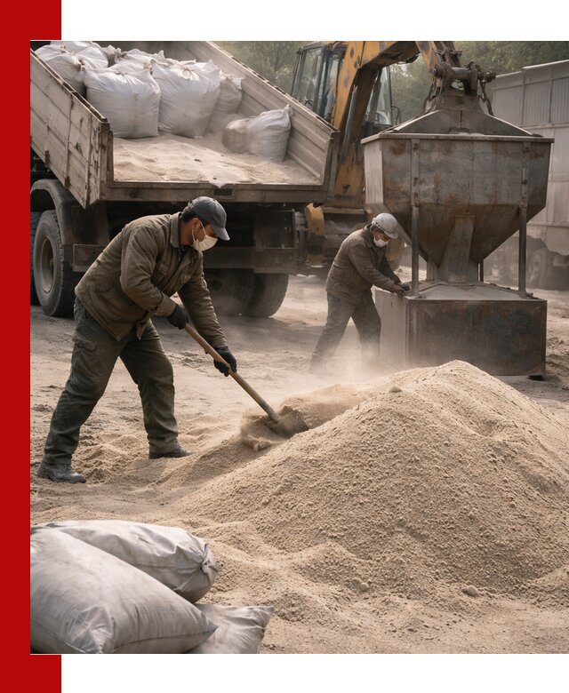 Кварцевый песок для пескоструя в Ростове — доставка и качество