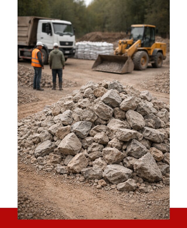 Купить бутовый камень с доставкой в Ростове от 2360 р. | ПРОНЕРУДРсв