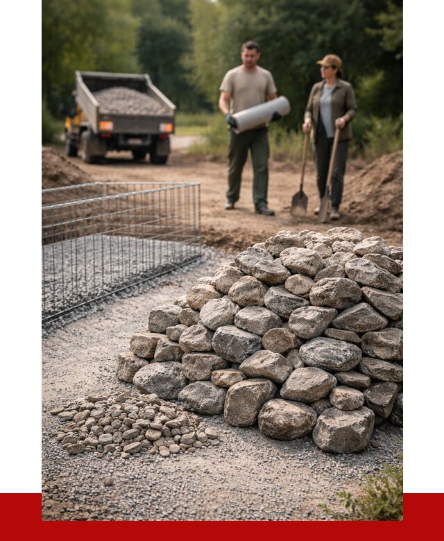 Камень для габионов фракция 100-200 в Ростове от 4926 р. | ПРОНЕРУДРсв