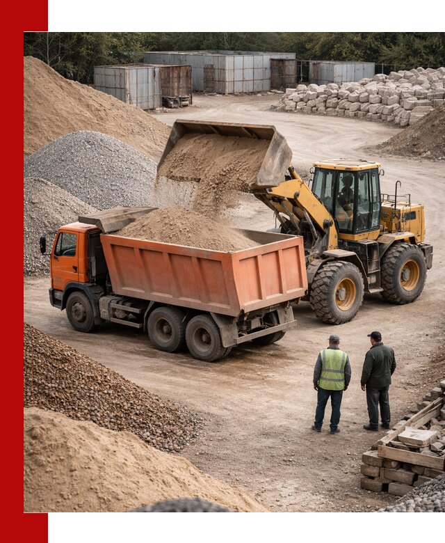 Доставка сыпучих смесей и смесей для стройки в Ростове