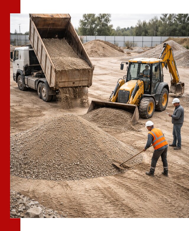 Поставка и доставка ПГС С4 в мешках и самосвалах в Ростове