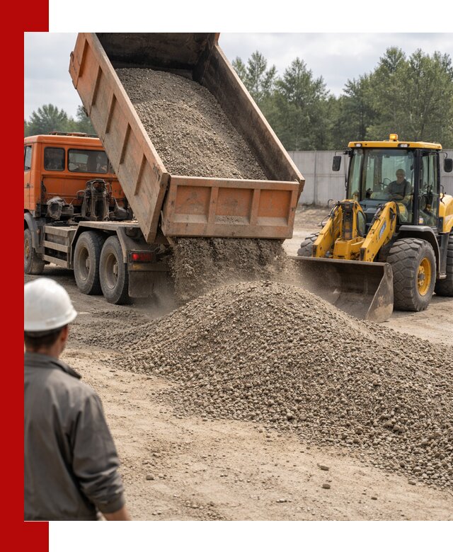 Доставка щпс С8 самосвалами в Ростове от производителя