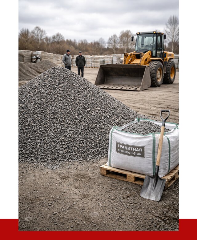 Купить гранитную крошку в Ростове от 4926 р. с доставкой | ПРОНЕРУДРсв