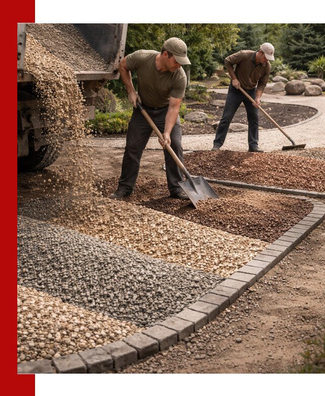 Декоративная крошка для ландшафта в Ростове — продажа и доставка