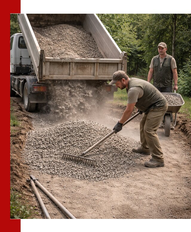 Каменная крошка для дорожек с доставкой в Ростове