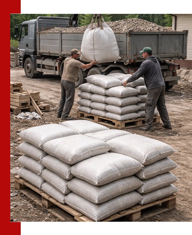 Керамзит в мешках с доставкой в Ростове от компании-поставщика