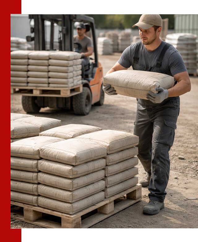 Доставка цемента в мешках оптом и в розницу в Ростове