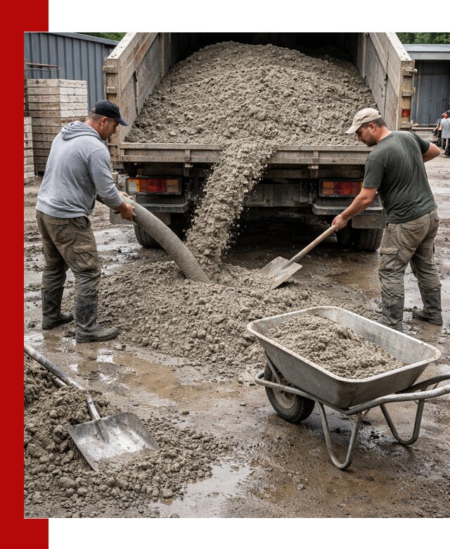 Цементно-песчаная смесь М150 доставка в Ростове