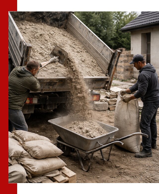 Качественная сухая смесь для кладки с доставкой в Ростове