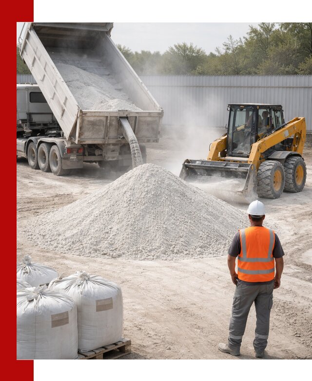 Доставка и продажа известняковой муки в Ростове