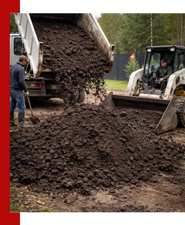 Плодородный грунт с доставкой в Ростове для садов и огородов