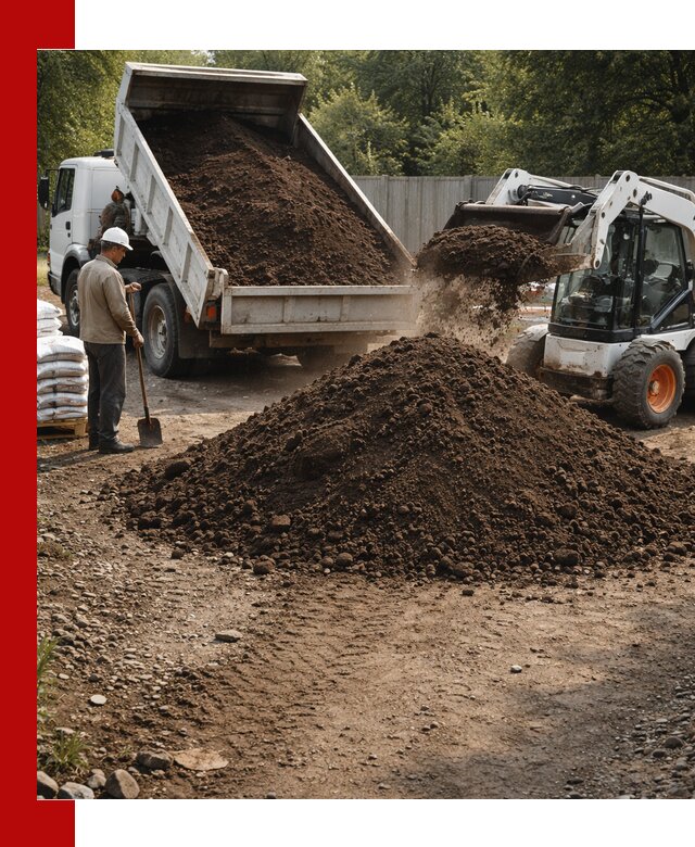 Доставка растительного грунта в Ростове от производителя оптом и в розницу