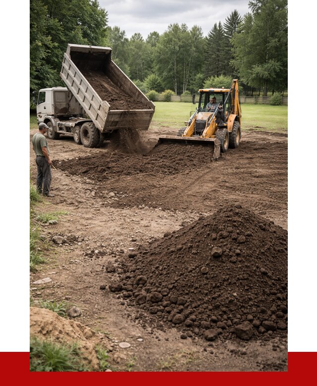 Грунт для выравнивания участка в Ростове от 1232 р. | ПРОНЕРУДРсв