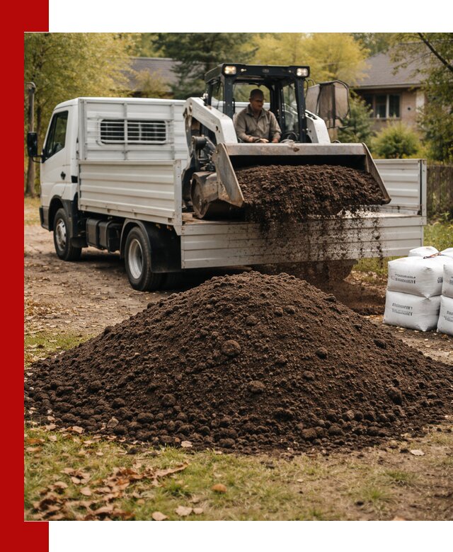 Доставка садовой земли в больших объёмах в Ростове