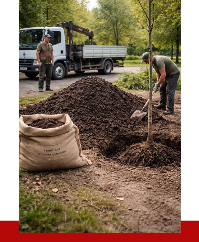 Грунт для посадки деревьев в Ростове от 1232 р. | ПРОНЕРУДРсв