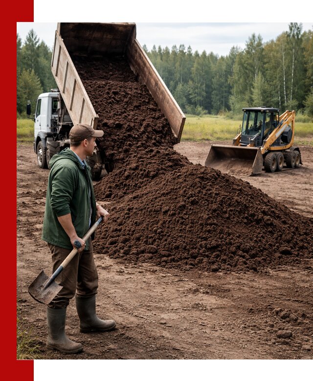 Купить верховой торф с доставкой в Ростове для садоводства и растений