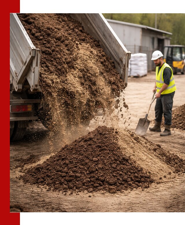 Доставка торфо-песчаной смеси в Ростове для строительства и озеленения