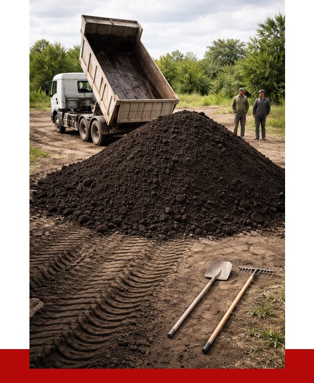 Купить чернозем навалом в Ростове от 1232 р. за куб | ПРОНЕРУДРсв
