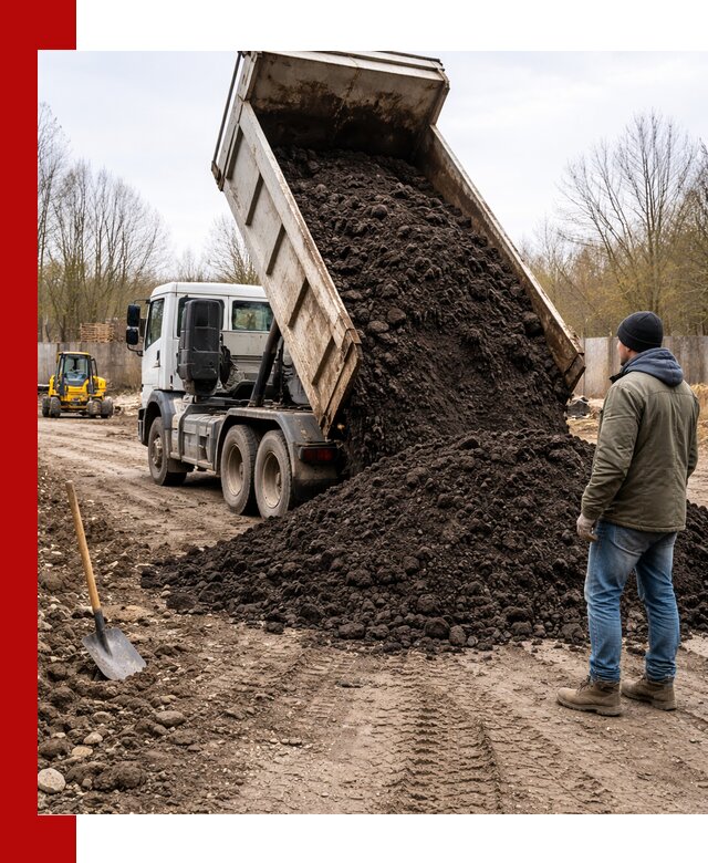 Доставка чернозема навалом в Ростове быстро и выгодно