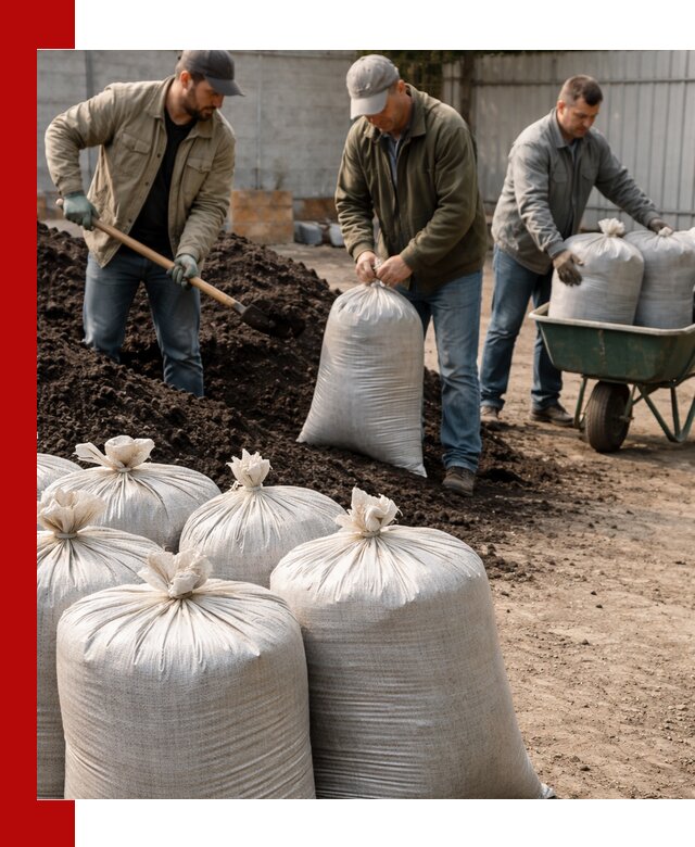 Купить чернозем в мешках с доставкой в Ростове