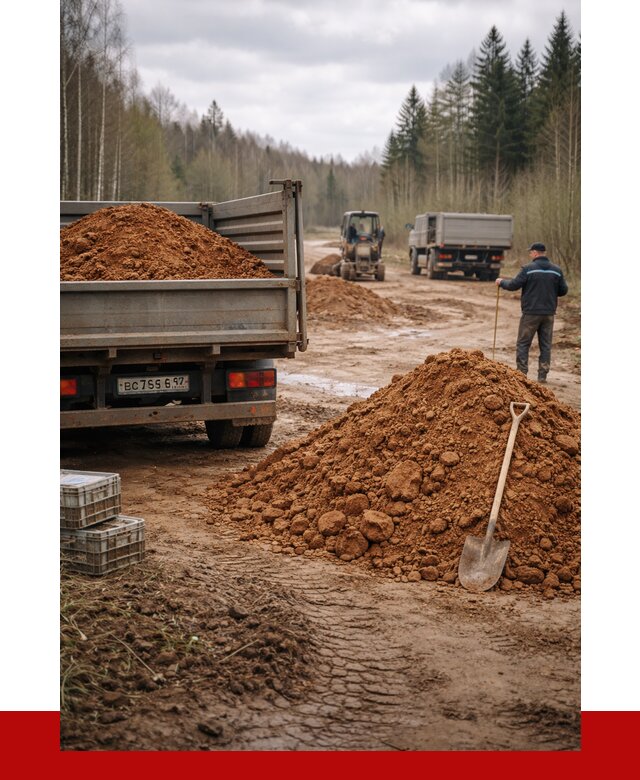 Глина и суглинки в Ростове от 4618 р. за куб | ПРОНЕРУДРсв