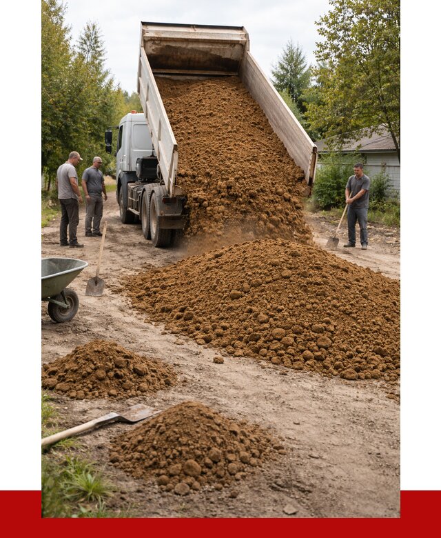 Купить суглинок с доставкой в Ростове от 2566 р. за куб | ПРОНЕРУДРсв