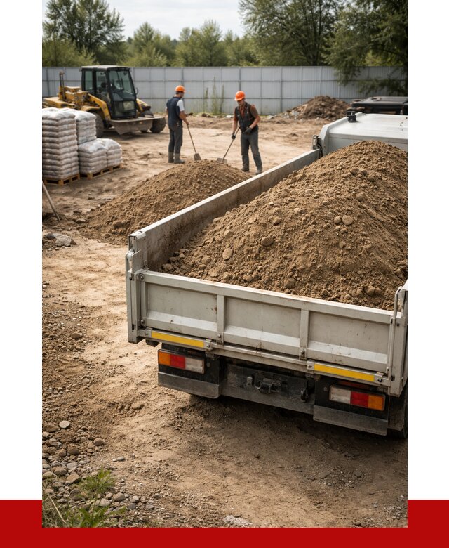 Супесь с доставкой в Ростове от 2514 р. за куб | ПРОНЕРУДРсв