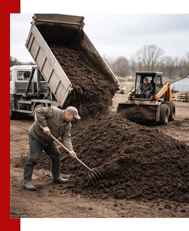 Доставка и продажа перегноя в Ростове быстро и дешево