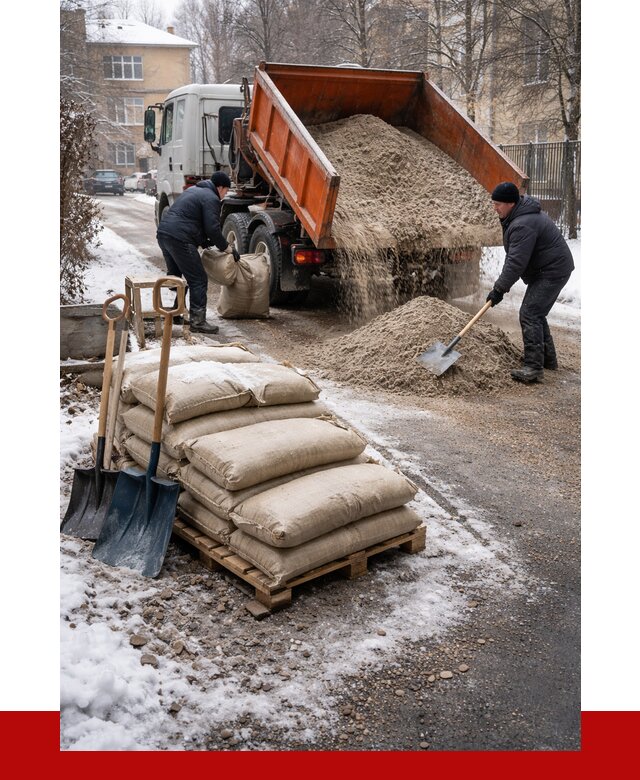 Противогололедные материалы оптом в Ростове от 4310 р. | ПРОНЕРУДРсв