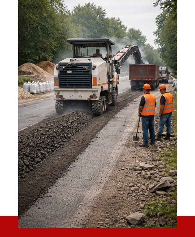 Фрезерованный асфальт в Ростове от 2258 р./куб. | ПРОНЕРУДРсв